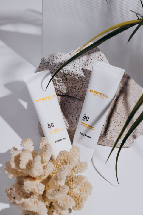 BBクリーム Serment Sunblock Cream SPF40/PA+++ BB Perfector | Krem wielofunkcyjny z SPF 40 | JeuDerm > JeuDerm